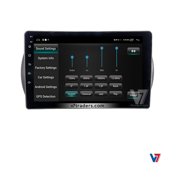 Alto Android Multimedia Navigation Panel LCD IPS Screen - V7 2