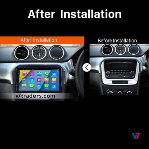 Suzuki Vitara Navigation Android Dashboard