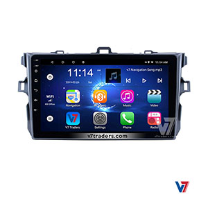 Corolla Android Multimedia Navigation Panel LCD IPS Screen - Model 2007-13 - V7 1