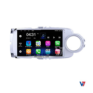 Vitz Android Multimedia Navigation Panel LCD IPS Screen - Model 2012-16 - V7 1