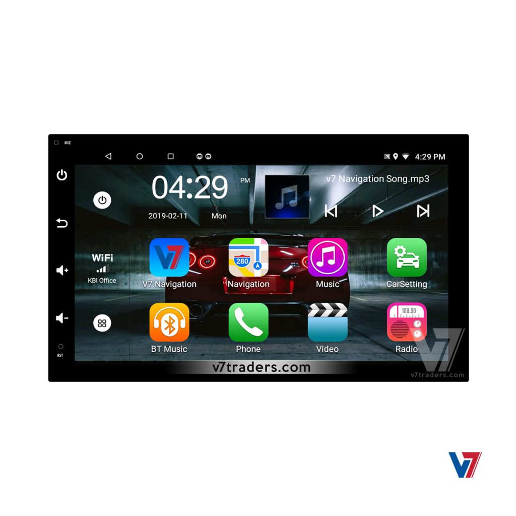 Universal Android Multimedia Navigation Panel LCD IPS 7