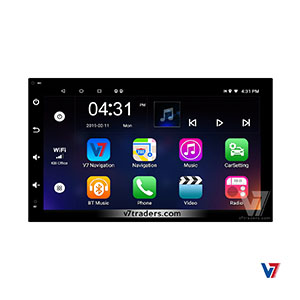 N One Android Multimedia Navigation Panel LCD IPS 7" Screen - V7 1