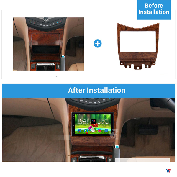 Accord CL9 Cl7 7 inch Android Navigation V7 Dashboard