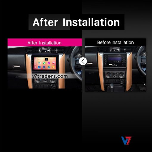 Fortuner Android Multimedia Navigation Panel LCD IPS Screen - V7 4