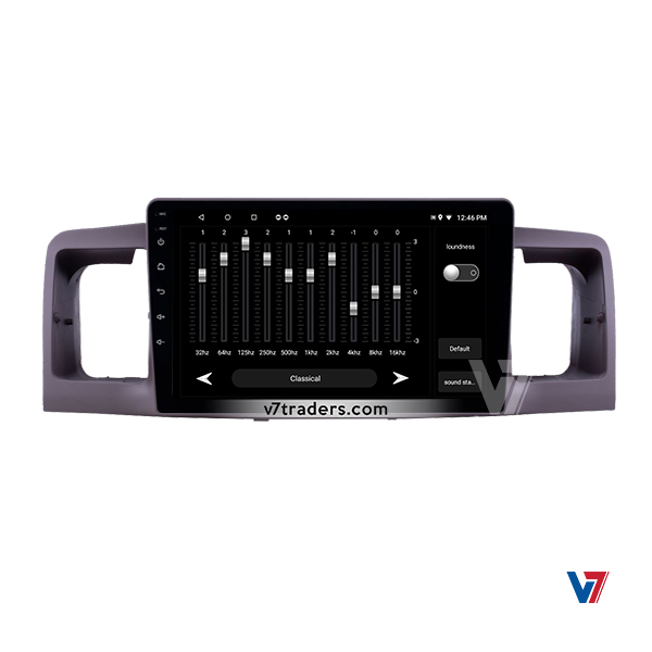 Corolla Android Multimedia Navigation Panel LCD IPS Screen - Model 2000-06 - V7 6