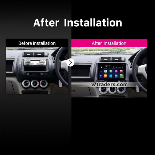 Fit Android Multimedia Navigation Panel LCD IPS Screen - Model 2002-06 - V7 2