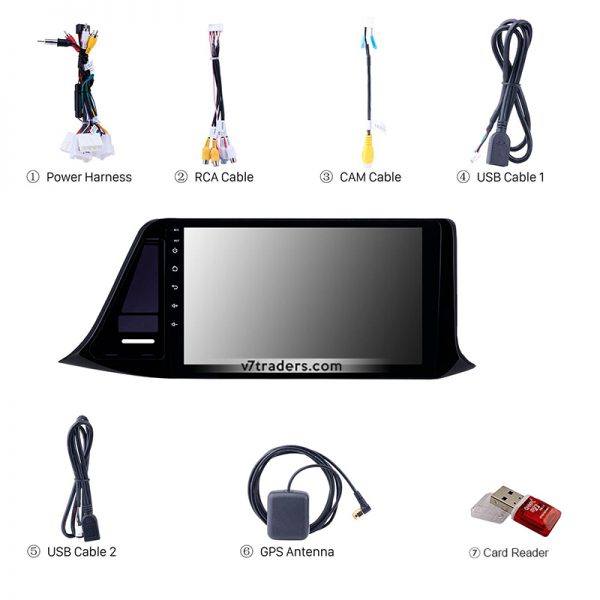 CHR Android Multimedia Navigation Panel LCD IPS Screen - V7 6