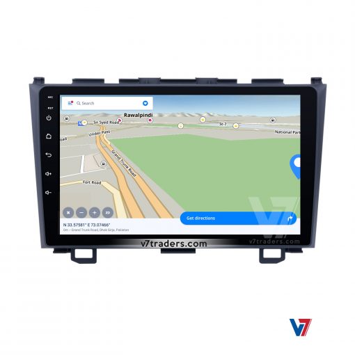 CRV Android Multimedia Navigation Panel LCD IPS Screen - Model 2007-11 - V7 4