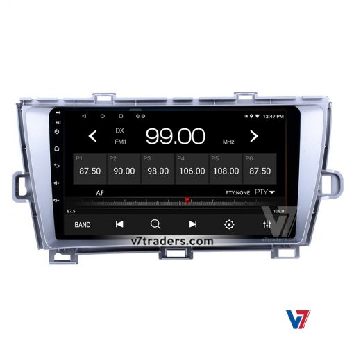 Prius (Silver) Android Multimedia Navigation Panel LCD IPS Screen - V7 4