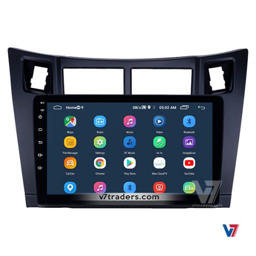 Vitz / Yaris Android Multimedia Navigation Panel LCD IPS Screen - Model 2006-12 - V7 4