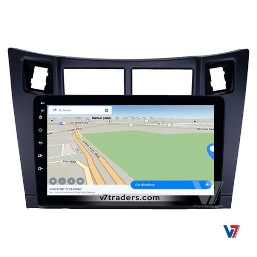 Vitz / Yaris Android Multimedia Navigation Panel LCD IPS Screen - Model 2006-12 - V7 6