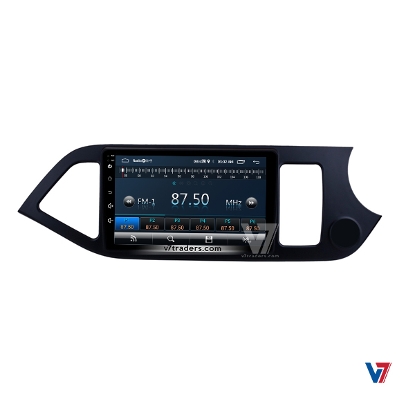 Picanto Android Multimedia Navigation Panel LCD IPS Screen - V7 5