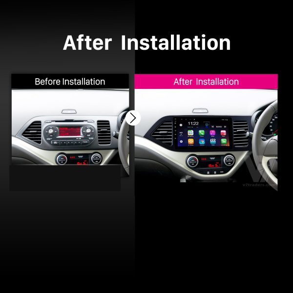 Picanto Android Multimedia Navigation Panel LCD IPS Screen - V7 7