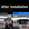 Corolla X and Fielder Android Multimedia Navigation Panel LCD IPS Screen - V7 7