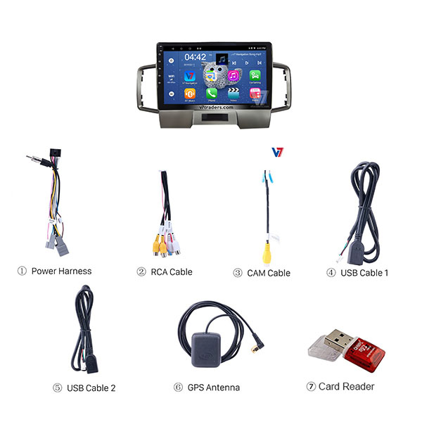 Freed Android Multimedia Navigation Panel LCD IPS Screen - V7 3