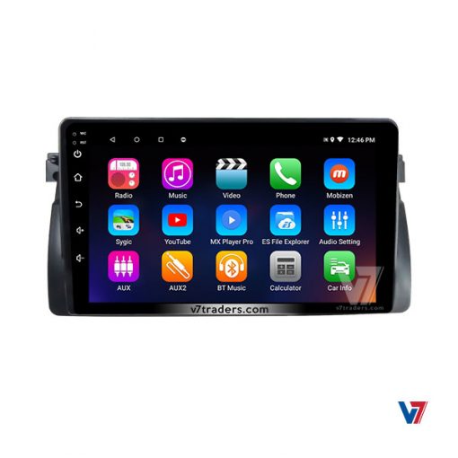 BMW E46 Android Multimedia Navigation Panel LCD IPS Screen - V7 7