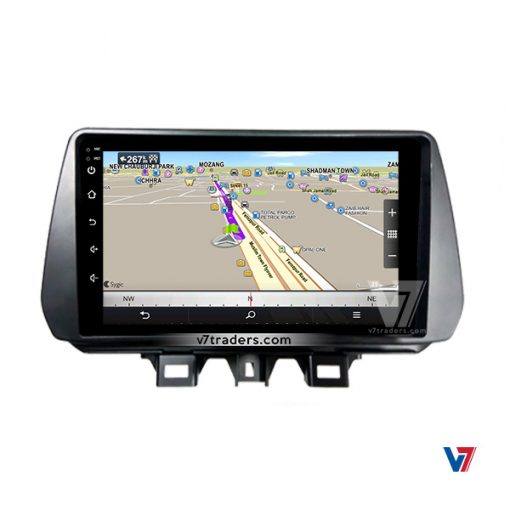 Tucson Android Multimedia Navigation Panel LCD IPS Screen - V7 4