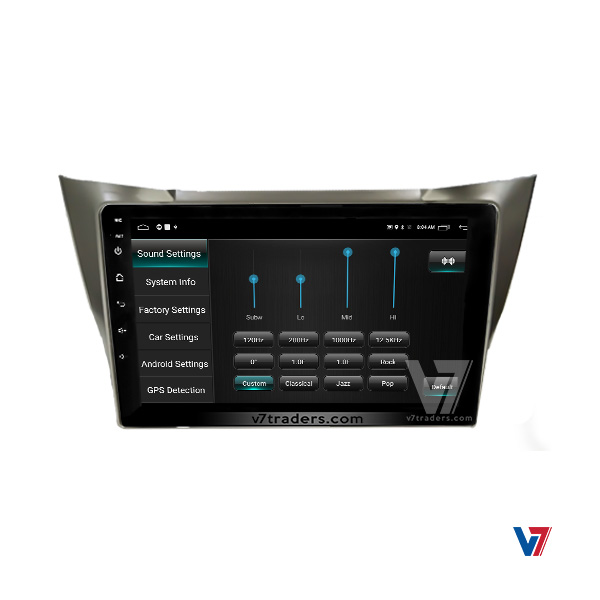 Lexus Harrier Android Multimedia Navigation Panel LCD IPS Screen - V7 3