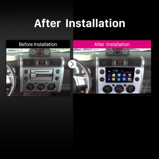 FJ Cruiser Android Multimedia Navigation Panel LCD IPS Screen - V7 2