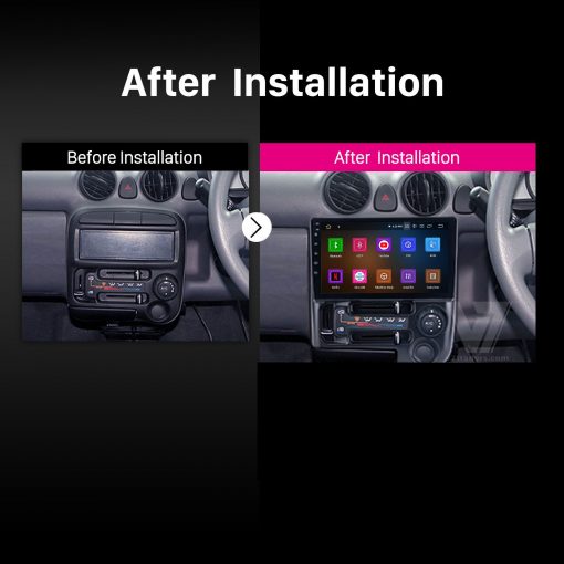 Santro Android Multimedia Navigation Panel LCD IPS Screen - V7 2