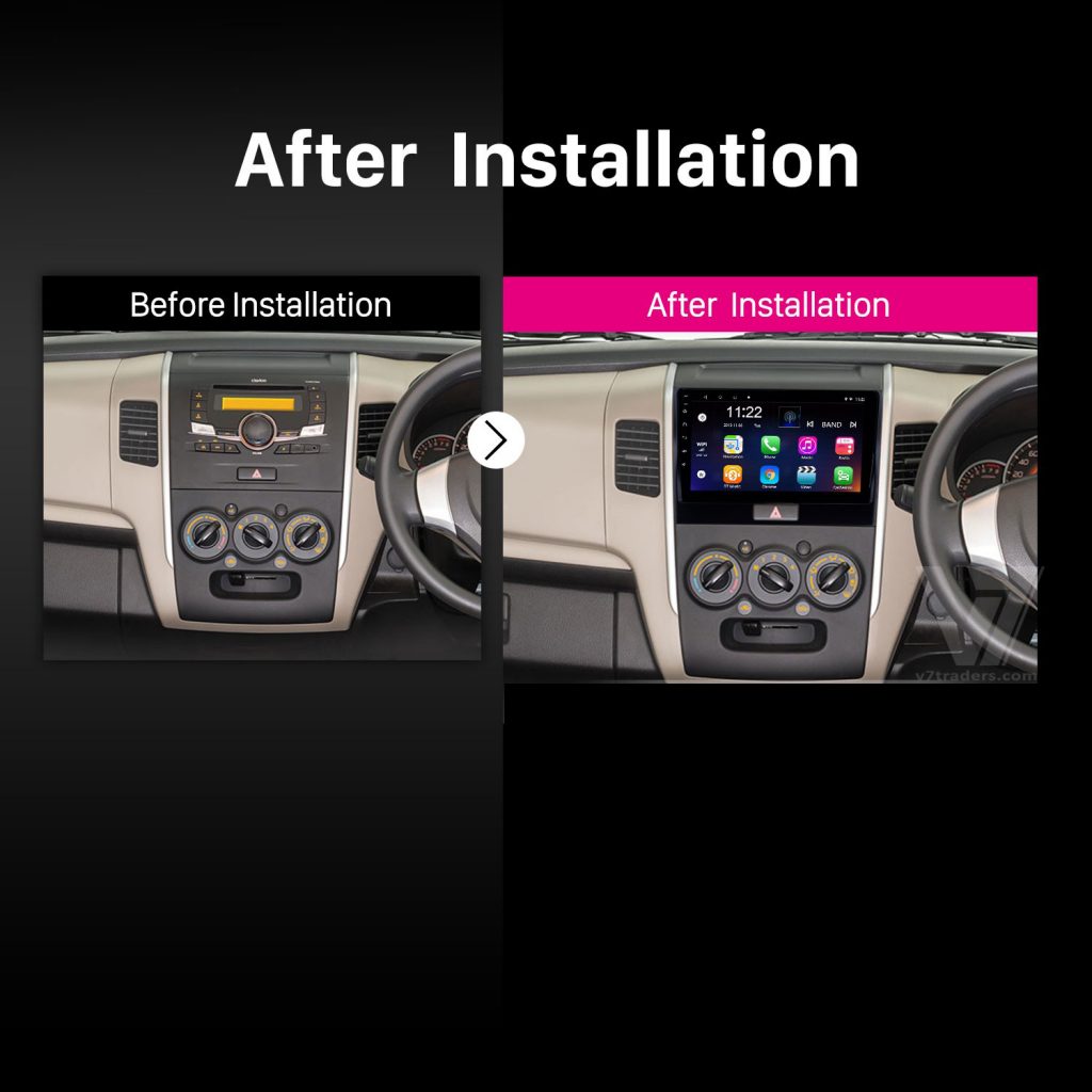 Suzuki Wagon R Android Multimedia Navigation Panel LCD IPS Screen - V7 ...