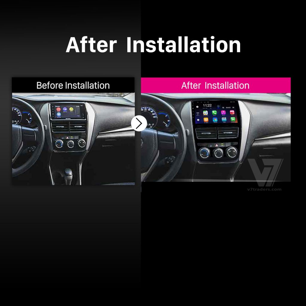 thumbnail image 2 of 7 Inch 36-Pin Touch Screen Replacement For 2014-2017 Toyota Yaris R IA Navigation Radio – RSMONG 2 of 4