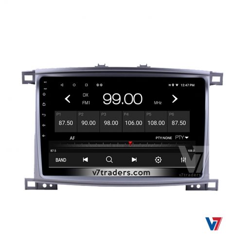 Land Cruiser Android Multimedia Navigation Panel LCD IPS Screen - Model 2003-08 - V7 7