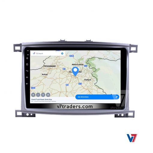 Land Cruiser Android Multimedia Navigation Panel LCD IPS Screen - Model 2003-08 - V7 8