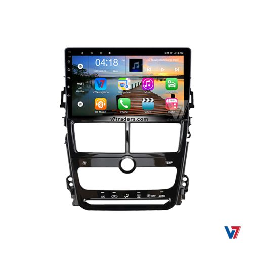 Yaris Android Auto Multimedia Navigation Panel LCD IPS Screen - V7 5