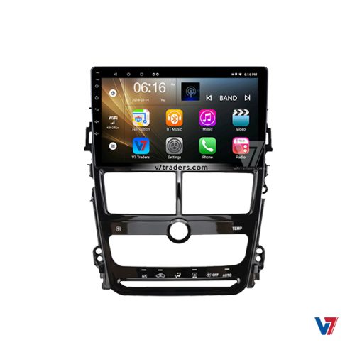 Yaris Android Auto Multimedia Navigation Panel LCD IPS Screen - V7 1
